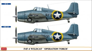 1/72 F4F-4 ワイルドキャット"トーチ作戦" ハセガワ, has22409, by ハセガワ