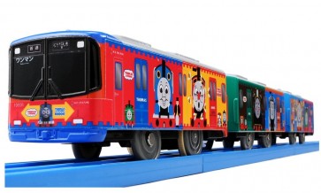 プラレール S-59 京阪電車 10000系 きかんしゃトーマス号 タカラトミー, TAK29263, by タカラトミー