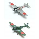 1/144 陸軍一式戦闘機 隼 I型 (2機セット) プラッツ, PLZ59274, by プラッツ