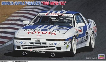 1/24 ミノルタ スープラ ターボA70“1988 インターTEC” ハセガワ, HAS11421, by ハセガワ