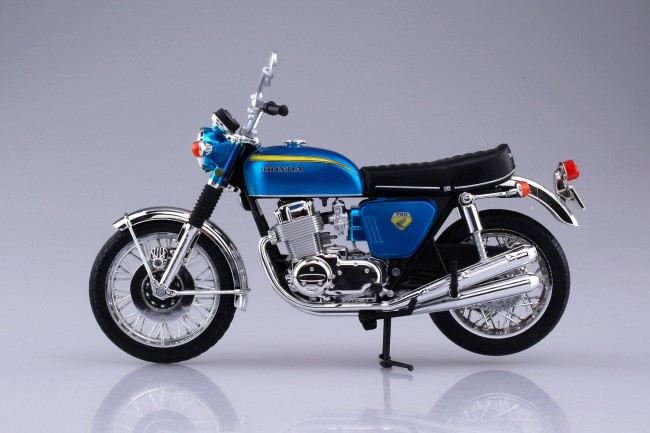 HONDA CB750FOUR キャンディーブルー　skynet 1/12 HONDA CB750FOUR キャンディーブルー skynet 1/12 - メルカリ