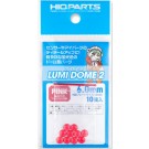 ルミドーム2 蛍光ピンク 6.0mm(10個入) ハイキューパーツ, HIQ79518, by ハイキューパーツ