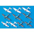 1/700 ウォーターライン 511 日本航空母艦搭載機・前期ｾｯﾄ ハセガワ, HAS95113, by ハセガワ