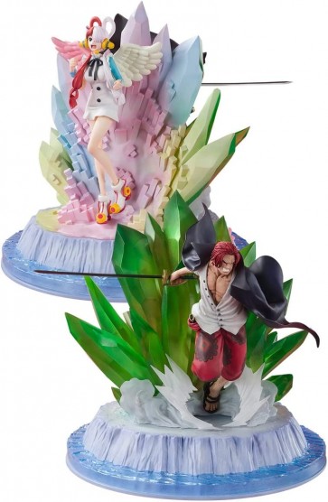 フィギュアーツZERO ［超激戦］ワンピース シャンクス＆ウタ -ONE PIECE FILM RED Ver.- バンダイ, BAC40499, by バンダイ