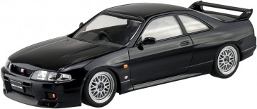 1/32 ザ・スナップキット No.15-SP2 ニッサン R33スカイラインGT-R カスタムホイール (ブラック) アオシマ, AOS66393, by アオシマ