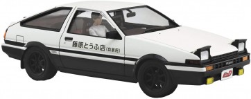 1/24 頭文字(イニシャル)D No.14 藤原拓海 AE86トレノ プロジェクトD仕様 ドライバーフィギュア付 頭文字(イニシャル)Dアオシマ, AOS59548, by アオシマ
