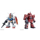 SDガンダムクロスシルエット RX-78-2 ガンダム & シャア専用ザクII バンダイ, BAN02763, by バンダイ