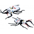 自由研究シリーズ No.254 はたらく くるま編 カブトムシ & クワガタムシ パトカー仕様セット フジミ, FUJ71623, by フジミ
