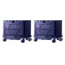 1/12 HAKOBU/CART&CONTAINER 2pack set (ハコブ/カート&コンテナ 2パックセット) ブラックVer. キャビコ, CAV10564, by キャビコ