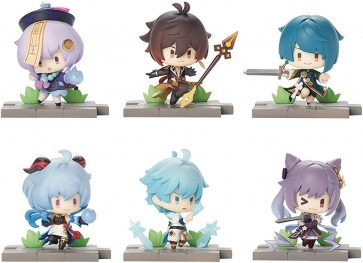 miHoYo 原神 戦場の英姿 コレクションフィギュア 璃月篇 1Box 6pcs 東京フィギュア, TKF17801, by 東京フィギュア