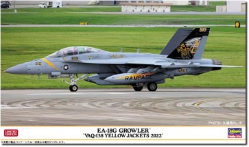 1/72 EA-18G グラウラー VAQ-138 イエロージャケッツ 2022 ハセガワ, HAS24618, by ハセガワ