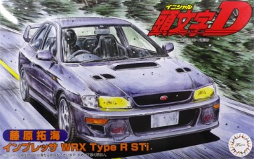 1/24 頭文字Dシリーズ №18 インプレッサ WRX TypeR Sti 藤原拓海 フジミ, FUJ83664, by フジミ