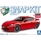 1/32 楽プラ スナップキット No.8-PR トヨタ 86 (ピュアレッド) アオシマ, AOS68878, by アオシマ