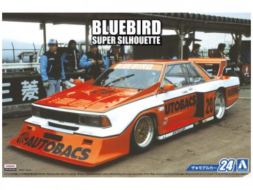 1/24 ザ・モデルカー ニッサン KY910 ブルーバード スーパーシルエット 1983 アオシマ, AOS52310, by アオシマ