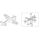 1/700 特シリーズ No.206 日本海軍艦載機セット3(戦時後期) フジミ, FUJ33325, by フジミ