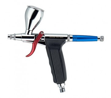 HT585 ｽ-ﾊﾟ-ｴｱﾌﾞﾗｼ・ﾄﾘｶﾞｰﾀｲﾌﾟ05 (軽量アルミボディ) ノズル径0.5mm HT441 ウェーブ, WAV84419, by ウェーブ