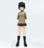 1/35 ガールズ&パンツァー 最終章: 知波単学園 フィギュアセット制服バージョン プラッツ, PLZ60300, by プラッツ