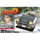 1/24 頭文字D 1 藤原拓海 AE86スプリンタートレノ [プロジェクトD仕様]　 アオシマ, AOS08133, by アオシマ