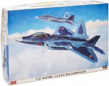 1/72 F-22 ﾗﾌﾟﾀｰ“航空自衛隊 洋上迷彩” ハセガワ, HAS20887, by ハセガワ
