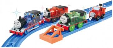 プラレール トーマス75周年 キラキラのソドー島のにんきものセット プラレールタカラトミー, TAK53160, by タカラトミー