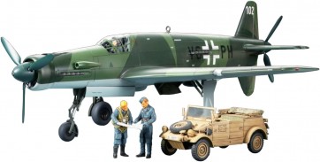 1/48 ドルニエ Do335A プファイル・キューベルワーゲン82型セット[スケールモデル限定] タミヤ, TAM52060, by タミヤ