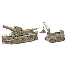 1/72　54cm 自走臼砲 ｶｰﾙ w/Ⅳ号特殊弾薬運搬車, HASMT56, by ハセガワ