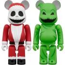 BE＠RBRICK SANTA JACK & OOGIE BOOGIE 2PCS SET メディコム・トイ, MED18418, by メディコム・トイ