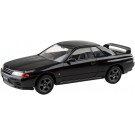 1/32 楽プラ スナップキット No.14-BP ニッサン R32 スカイライン GT-R (ブラックパールメタリック) アオシマ, AOS69196, by アオシマ