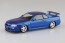 1/32 楽プラ スナップキット No.12CU-BB ニッサン R34スカイラインGT-R カスタムホイール(ベイサイドブルー) アオシマ, AOS02753, by アオシマ