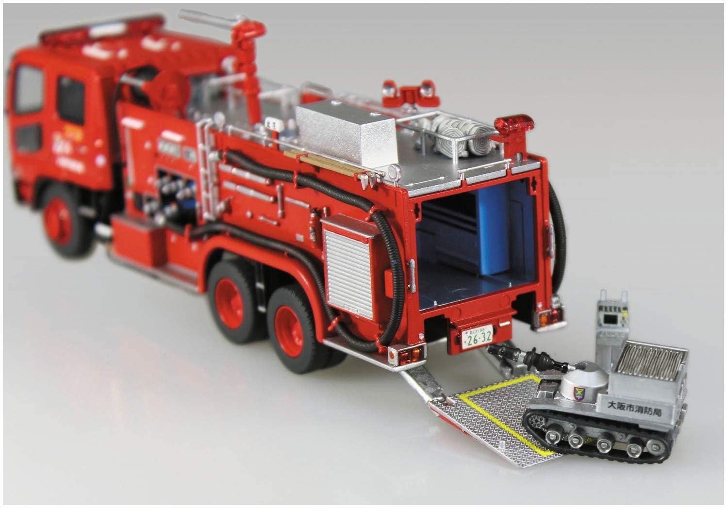 1/72 ワーキングビークル 化学消防ポンプ車(大阪市消防局 C6