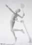 S.H.Figuarts  ボディちゃん -スポーツ- Edition DX SET (Gray Color Ver.) バンダイ, BAC49348, by バンダイ