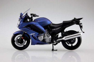1/12 完成品バイク YAMAHA FJR1300A マッドダークパープリッシュブルーメタリック1 アオシマ, AOS06792, by アオシマ