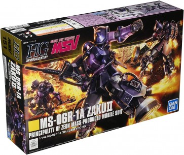 1/144 HGUC 黒い三連星ザクII バンダイ, BAN77481, by バンダイ