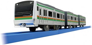 プラレール S-31 E233系湘南色(専用連結仕様) タカラトミー, TAK74998, by タカラトミー