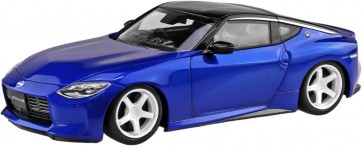 1/32 楽プラ スナップキット No.17CU-SB ニッサン RZ34 フェアレディZ カスタムホイール (セイランブルー) アオシマ, AOS00056, by アオシマ