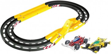 ミニ四駆 グレードアップパーツ オーバルホームサーキット 立体レーンチェンジ (DCR-01 & DCR-02キット付) タミヤ, TAM55213, by タミヤ