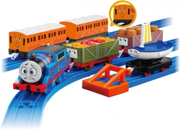 プラレール トーマス GOGOトーマス トーマスとアニー＆クララベルとなかまたちセット タカラトミー, TAK11036, by タカラトミー
