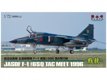 1/72 航空自衛隊 支援戦闘機 F-1 戦競1996 第6飛行隊 プラッツ, PLZ52473, by プラッツ