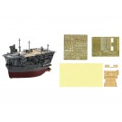 ちび丸艦隊 加賀 (エッチングパーツ・木甲板シール付き) フジミ, FUJ22893, by フジミ