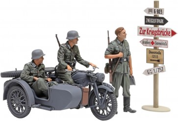 1/35 ミリタリーミニチュアシリーズ No.384 ドイツ軍用サイドカー KS600 タミヤ, TAM53842, by タミヤ