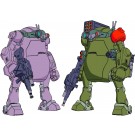 1/35 メカトロウィーゴ ボトムズコラボシリーズ Vol.3 めるきあからー&れっどしょるだーかすたむ ハセガワ, HAS48142, by ハセガワ
