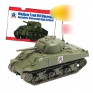1/56 ガールズ＆パンツァー おてごろ模型戦車道 M4 シャーマン サンダース大学付属高校[最終章 第3話特別パッケージ版]  ガールズ＆パンツァープラッツ, PLZ75557, by プラッツ