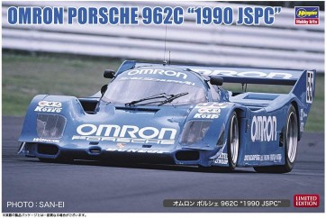 1/24 オムロン ポルシェ 962C“1990 JSPC” ハセガワ, HAS04614, by ハセガワ