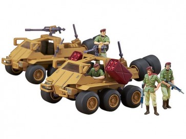 1/72 COMBAT ARMORS MAX06 太陽の牙ダグラム ブロムリー JRS ネイティブダンサー 指揮官タイプ＆ミサイルポッドタイプ (再販) マックスファクトリー, MAX13793, by マックスファクトリー
