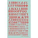 キリル アルファベット スタイル Ｂ レッド ブリックワークス, BRC69042, by ブリックワークス