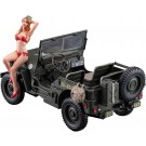1/24 SP シリーズ 1/4トン 4x4トラック w/ブロンドガールズフィギュア ハセガワ, HAS22497, by ハセガワ