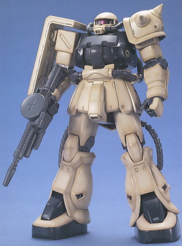 1/100 ＭＧ MS-06F-2 ザクII Ｆ２型（連邦カラー） バンダイ, BAN37814, by バンダイ