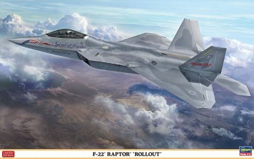 1/48 F-22 ラプター"ロールアウト" ハセガワ, HAS74675, by ハセガワ