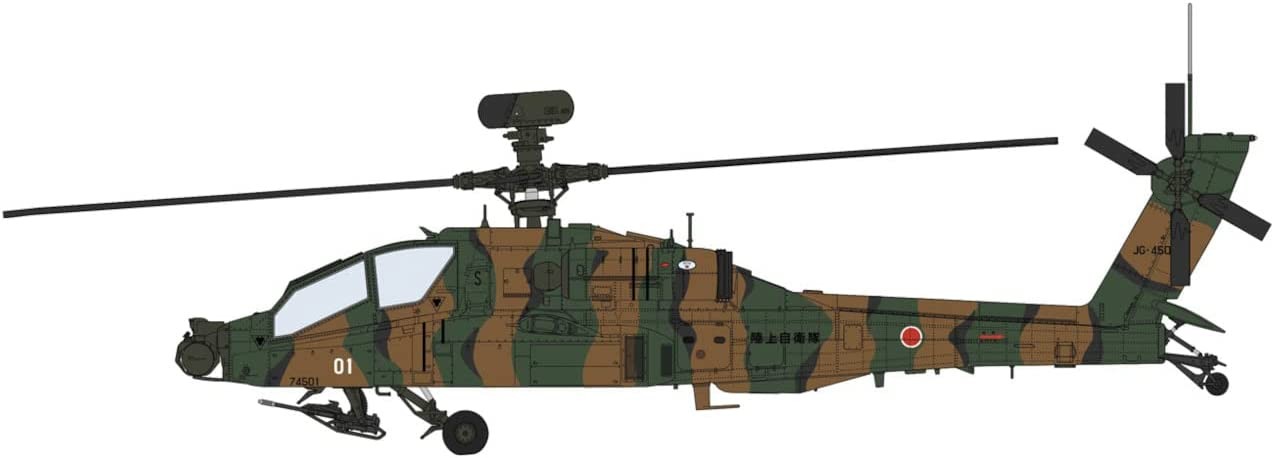 1/48 AH-64D アパッチ ロングボウ 陸上自衛隊 ディテールアップ