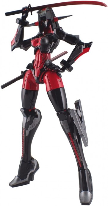 1/144 機動動姫 MoMo (モモ) ドレッドレッド [黒/赤/鉄] 侵略ロボ , SHN40024, by いいえ